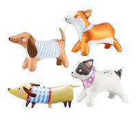 GTYHH 4 Pièces Ballons De Chien Debout, Ballons De Dessin Animé Mignon, Ballons d'animaux Gonflables, Ballons De Décoration De Chien, Fournitures De Décoration d'anniversaire pour Enfants.