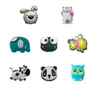 GTYHH 8 Pièces Amortisseurs De Raquette De Tennis, Amortisseurs d'animaux De Dessin Animé Mignon, Mini Amortisseurs, Amortisseurs Créatifs en Silicone, Accessoires De Raquette De Tennis