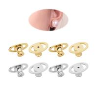 GTYHH 8 Pièces Bouchons d'oreille, Assistants De Clous d'oreille, Bouchons Anti-Oreilles, Accessoires De Port De Clous d'oreille, Accessoires De Support De Clous d'oreille