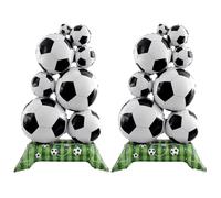 GTYHH Ballons De Football 2 Pièces, Accessoires À Thème De Fête, Décorations De Noël pour Enfants, Accessoires pour L'Atmosphère du Salon.
