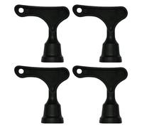 GTYHH Clé à crampons pour chaussures de football 4 pièces, outil de réglage, Noir, M