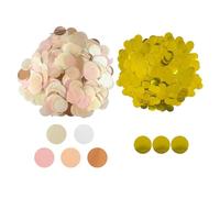 GTYHH Disques Roses 30G, Disques Dorés 20G, Dispositions De Fête, Décorations Romantiques, Adaptées Aux Fêtes, Aux Anniversaires Et Aux Célébrations.