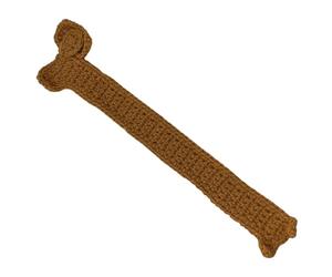 GTYHH Marque-Page Teckel 1 Pièce, Marque-Page Tricoté À La Main Marron, Accessoires De Lecture Pour Les Amateurs De Chiens De Compagnie