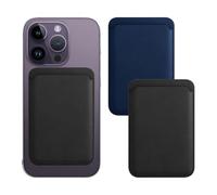 GTYHH Porte-Carte Magnétique en Cuir PU, Antidérapant pour Téléphone Portable - 2 Pièces