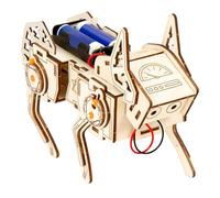 GTYLF Activité de Projet Scientifique pour Modèle de Chien Robot Construire Un Chien Robot programmable à Quatre Pattes à partir de Composants en Bois Commande vocale