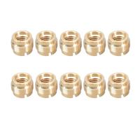 GTYLF Adaptateurs de vis à écrou fileté 5/8 à 3/8, 10 pièces, pour Pince de Microphone, Supports de Microphone, de Clip réglable, Enregistrement Professionnel