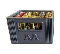GTYLF Boîte de Rangement de Batterie, de Batterie imprimé en 3D de capacité pour Batteries 2A 3A, Solution empilable et Peu encombrante, boîtier en Plastique