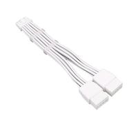 GTYLF Câble d'extension PCIe5.0 12 VHPWR GPU double 8 broches vers 16 broches 12 VHPWR GPU Power Cable 16,5 cm Connexion efficace