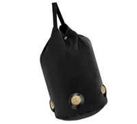 GTYLF D ' Alimentation Stable pour Chevaux, mangeoire Suspendue en Cuir avec Boucle en métal et Ouvertures de 8, 5 cm, Configuration de stalle de capacité pour Une Utilisation Quotidienne