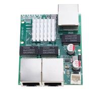 GTYLF Module de Commutation Gigabit Complet Portable à 3 Ports Ethernet RJ45 Carte mère de Transmission vidéo pour Le Changement de caméra d ' Observation de réseau Domestique
