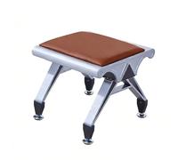 Gtzly Banc d'Attente en Cuir PU, Chaises de Réception Invité de Bureau 1/2/3 Places, Mobilier Banc de Salle d'Attente pour Clinique, Aéroport, Banque, Hôpital(Brown,49 * 50 * 41cm/20 * 20 * 16in)