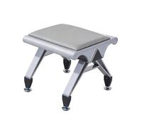 Gtzly Banc d'Attente en Cuir PU, Chaises de Réception Invité de Bureau 1/2/3 Places, Mobilier Banc de Salle d'Attente pour Clinique, Aéroport, Banque, Hôpital(Gray,49 * 50 * 41cm/20 * 20 * 16in)