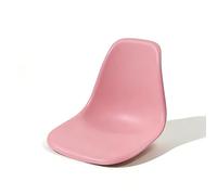 Gtzly Banc Extérieur Multicolore, Siège sans Pieds en Plastique pour Attente et Enregistrement, Chaises de Réception pour Salon, Barbier, Aéroport, Hall de Banque(Pink)