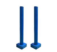 Gtzly Rembourrage de Poteau, Protection pour Poteau de Basket Rond de 180 cm, Universelle, Compatible avec Les Poteaux de 10 à 14 cm, pour Gymnase et École(Blue,180 * 14cm/79 * 5.5in)