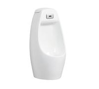 Gtzly Urinoir Suspendu Intelligent à Capteur pour Hommes, Urinoir en Céramique Anti-éclaboussures, Évacuation Murale, Idéal pour Les Toilettes Publiques (Bars, Garages, Bureaux)