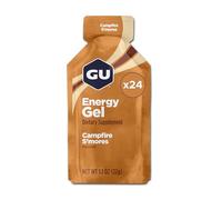 Gu Energy Gels Box Campfire S´mores 32g 24 Units Marron