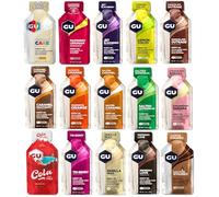 GU Energy Gel Pack de 15 gels différents (15 x 32 g)