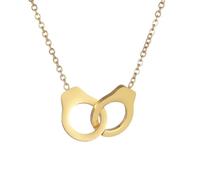 Gu Feng Mode Or Couleur En Acier Inoxydable Menottes Collier Femmes Déclaration Cou Chaîne RAS De Cou Colliers Bijoux Cadeau Féminin