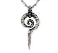 Gu Feng Vintage Maya Totem serpent sceptre pendentif hommes femmes Punk Biker en acier inoxydable Viking collier hommes amulette bijoux cadeau