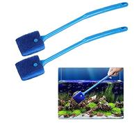 Gu Raclette Vitre Aquarium, Nettoyage Aquarium Vitre, Eponge Nettoyant Pour Nettoyer La D'Aquarium 40 Cm , Bleu 2 Unité (Lot De 1)