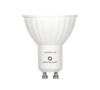 GU10 6W 220V 120 ° uniforme-ligne conduit Beneito Faure - Blanc naturel, GU10, 6W, 120º