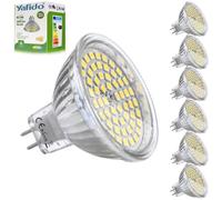 GU5.3 LED 12V MR16 Blanc du Jour 5W Ampoule Equivalent à 35W Halogène Lampe GU 5.3 MR 16 Blanc Froid 4500K 420 Lumen Lot de 6
