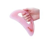Gua Sha Massage Tool with Handle Resin Large Lymph Drainage Massager Guasha Scraping Tool Body Sculpting Anti Cellulite Tool for Ladies Neck Legs Face