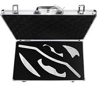 Gua Sha Outil de massage en acier inoxydable 304 5 pièces pour le traitement des douleurs musculaires et des douleurs myofasciales