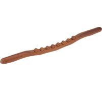 Gua sha outil de massage hommes femmes de poche 8 perles muscle se détendre bois tige de la fourche pour le cou de bois de carbone du dos