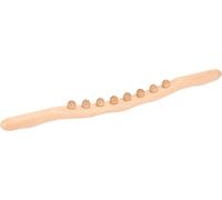 Gua sha outil de massage hommes femmes de poche 8 perles musculaires se détendre bois baguettes à la fourche pour le cou bloc de dos