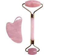 Gua Sha Stein, Gua Sha Scraper Board Rose Quartz Visage Mince Masseur Pierre Naturelle Guasha Board Jade Roller Crystal Facial Scraper Set
