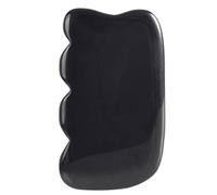 Gua Sha Stone Stracing Massage Tool Natural Naturn Black Obsidian Scraper pour le corps Eyes Col Gua Sha Stone