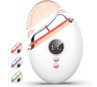 Gua Sha Visage, Profey EMS Gua Sha, Massage Visage Électrique Guasha avec Vibration et Chaleur, Appareil de Lifting Visage avec Lumière Rouge, Bleu, Vert, Masseur de Visage pour Anti Age Anti Rides