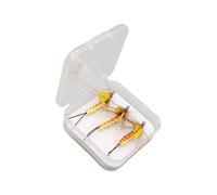 Guaber 1/3pcs Laures De Pêche À La Mouche Appâts De Haut