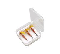 Guaber 1/3pcs Laures De Pêche À La Mouche Appâts De Haut