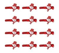 Guaber 12pcs Bracelets De Gifle Noël Remplissements Bas Noël pour Adultes Confortables Bracelets Vacances Confortables