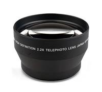 Guaber 2 2X 67 Mm Haute Définition Téléobjectif avec Capuchon Et Arrière pour 550D 600D 650D 700D 60D 70D 18-135 Mm