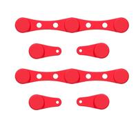 Guaber 2 Set Air Fryers Boucles De Silicone avec Une Forte Aspiration pour Sécuriser Les Doublures en Papier Et Prévenir Les Problèmes De Surchauffage