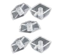 Guaber 5/10pcs Keycaps Rétro-éclairs Clairst Set 1U Taille Standard Confortable pour Les Passionnés De Clavier Mécanique Keycap Remplacement des Touchés Transparents