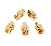 Guaber 5pcs 50 Ohm RF Coaxial Plaqué des Charges De Terminaison Appariées
