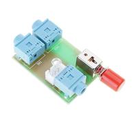 Guaber A/B Channel Music Selectors Music Switches Board avec Un Port De 3 5 Mm pour La Gestion des Signaux Double Source Contrôleur Switcher