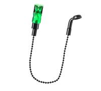 Guaber Alarme portable pour pêche à la ligne - Indicateurs de morsures - Améliore la sensibilité pour une capture efficace - Compatible avec la pêche de nuit