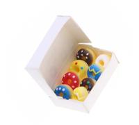 Guaber Artisanment De Résine Minuscule Réaliste pour La Conception De La Scène des Poupées Et Un Mini-Dessert À Collection Miniature pour Le
