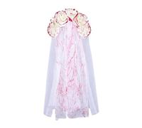 Guaber Bandeau de mariée punk avec fleur pour Halloween, bal masqué, jour de la mort, accessoire de cosplay d'Halloween