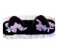 Guaber Bandeau d'oreille en peluche pour cosplay, accessoire de fête, bandeau de bande dessinée, accessoires d'animation pour filles, bandeaux doux et confortables