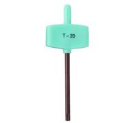 Guaber Blossom Tournevis avec poignée de drapeau Clé à molette Clé de sécurité pour trou de boulon Tournevis pour outil mécanique professionnel