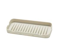 Guaber Boîte À Savon en Silicone Auto-Drainage du Plateau De Salle De Bain À Plat Rectangulaire pour La Cuisine Hôtel Home Container Porte-Savon pour Lavabo