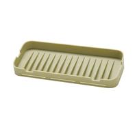 Guaber Boîte À Savon en Silicone Auto-Drainage du Plateau De Salle De Bain À Plat Rectangulaire pour La Cuisine Hôtel Home Container Porte-Savon pour Lavabo