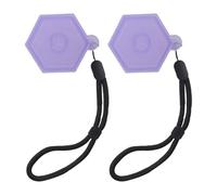 Guaber Boîte De Rangement Dosettes Saveur d'air Portable 2 Pièces Étui Protection avec Corde Suspendue pour Parfumé Et Aromatique Boîte Rangement Dosettes Portables Faciles À Utiliser