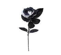 Guaber Bouquet de roses artificielles pour décoration d'Halloween avec boules oculaires